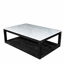 Load image into Gallery viewer, Denver Coffee Table - Marble and Oak Wood Frame