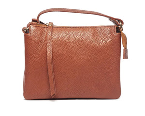 Rugged Hide "Olinda" Leather Handbag
