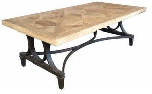 Bourke Coffee Table Recycled Elm Timber