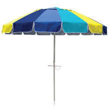 Load image into Gallery viewer, Beachkit Masquerade Beach Umbrella 240cm (8 Foot) - Marine