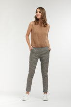 Load image into Gallery viewer, Check Pant in Mini Houndstooth Check