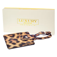 Load image into Gallery viewer, Luggage Tag - Leopard Print