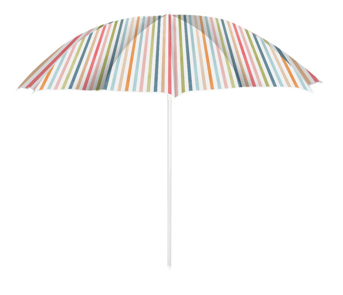 Beach umbrella - Pastel Stripe 180cm