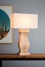 Load image into Gallery viewer, George Wooden Ballister Table Lamp with Shade
