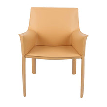 Load image into Gallery viewer, Hansom Dining Arm Chair in Tan