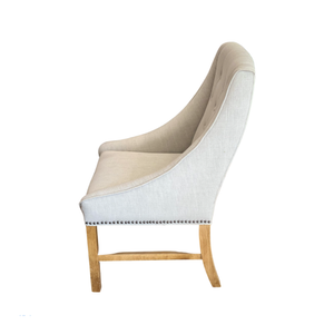 Hennessy High Back Dining Chair with Button Detailing
