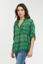 Load image into Gallery viewer, Italian Star - Rodeo Shirt Gucci Green Check