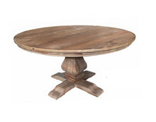 Load image into Gallery viewer, Mulhouse Recylced Elm Round Dining Table with Side Edge Detail