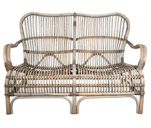 Seville Rattan Two Seater Lounge