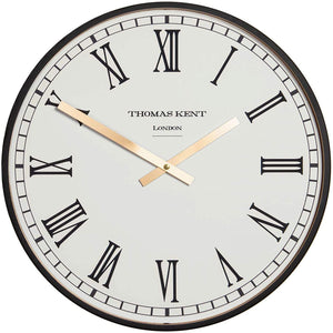 Thomas Kent Clocksmith Wall Clock with Roman Numerals 30cm - White Face