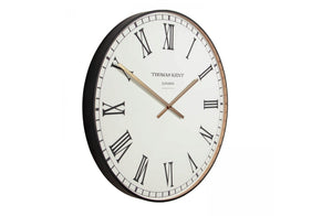 Thomas Kent Clocksmith Wall Clock with Roman Numerals 30cm - White Face