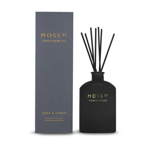 Moss St Fragrances - Sage & Cedar Scented Diffuser - Cronulla Living
