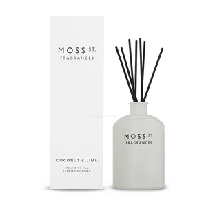 Moss St Fragrances - Coconut & Lime Scented Diffuser - Cronulla Living