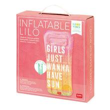 Load image into Gallery viewer, Legami Inflatable Lilo - Sunset (Girls just wanna)