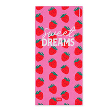 Load image into Gallery viewer, Legami Beach Towel - Strawberries - Sweet Dreams