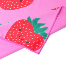 Load image into Gallery viewer, Legami Beach Towel - Strawberries - Sweet Dreams