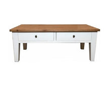 Load image into Gallery viewer, Lucia Coffee Table 2 Drawer 2 Way -Solid New Oak Wood