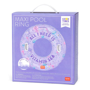 Legami Inflatable Maxi Pool Ring - Jellyfish