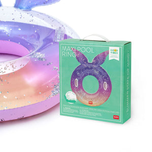 Legami Inflatable Maxi Pool Ring - Rabbit