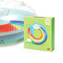 Load image into Gallery viewer, Legami Inflatable Maxi Pool Ring - Rainbow