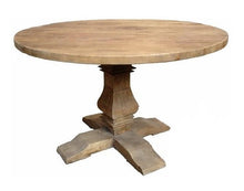Load image into Gallery viewer, Mulhouse Rustic Dining Table Recylced Elm 120cm Round