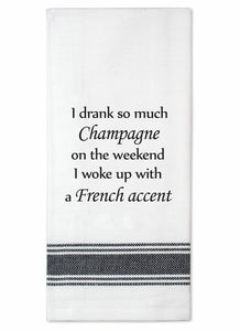 Tea Towel - French Accent.....
