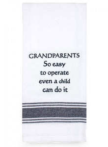 Tea Towel - Grandparents so easy to Operate - Cronulla Living