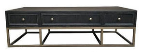 Tubetti Coffee Table 6 Draw dual side, Recycled timber.